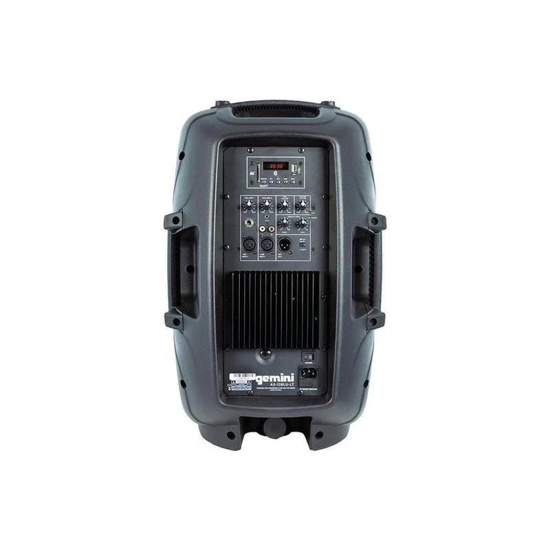 Gemini Sound AS-12BLU powered Bluetooth PA speaker — 1500W peak, 12" woofer, titanium compression driver - Image 3