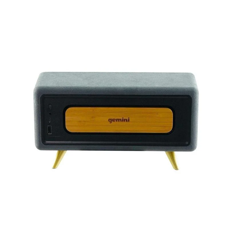 Gemini Sound BRS-330 handcrafted bamboo Bluetooth speaker — 30W RMS, dual 2" drivers and 3" subwoofer, Bluetooth 5.0 - Image 6