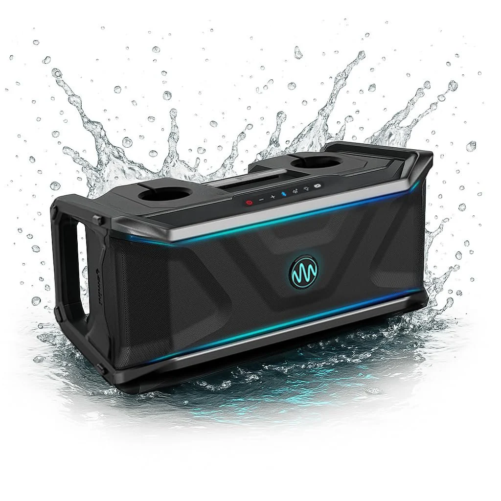 Gemini Sound waterproof floating Bluetooth speaker 300W, IPX6 — for outdoor events (SOSP-600)