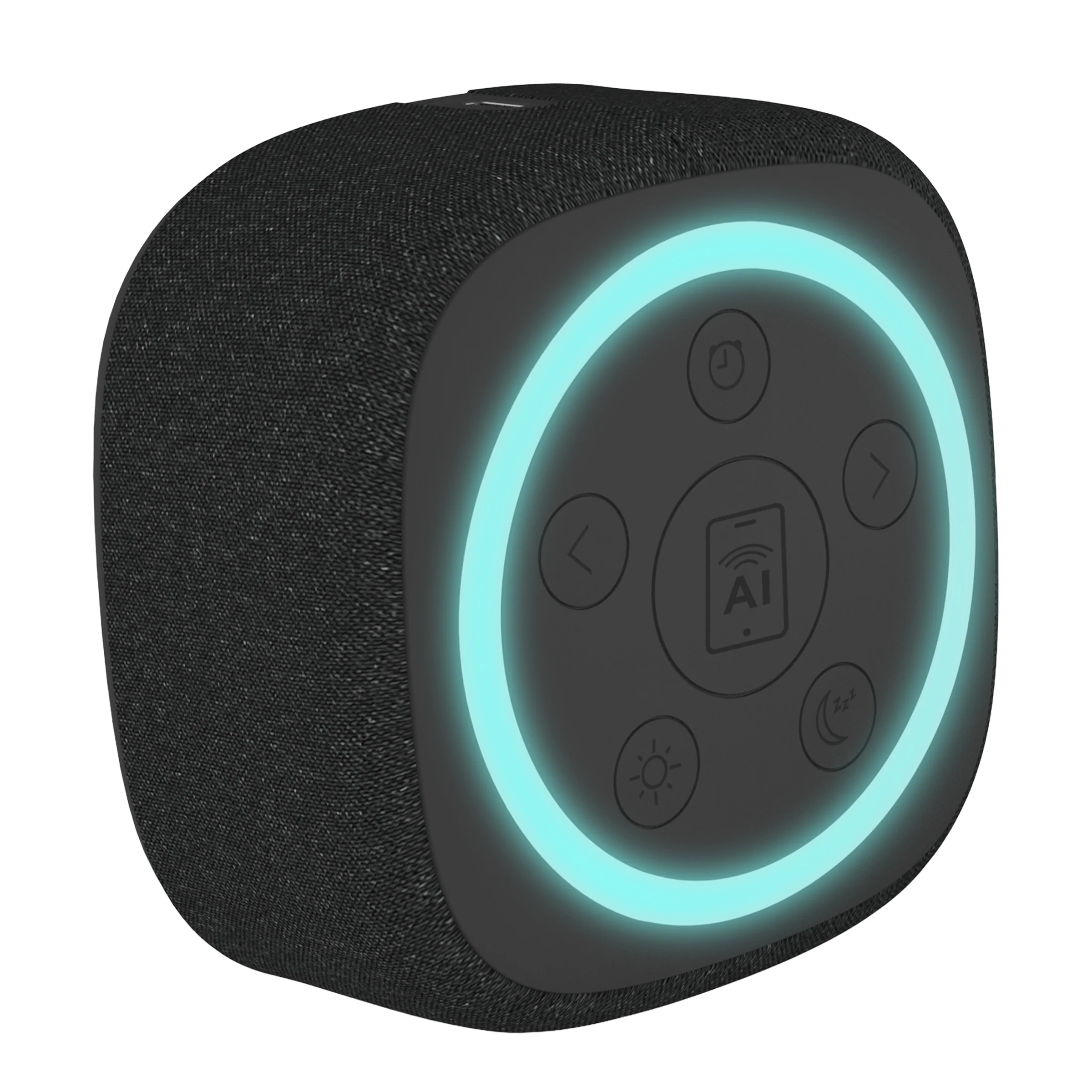 Gemini Sound BRS-180 home speaker with AI assistant button — 15 sleep sounds, 8-color RGB night light, LED clock - Image 14