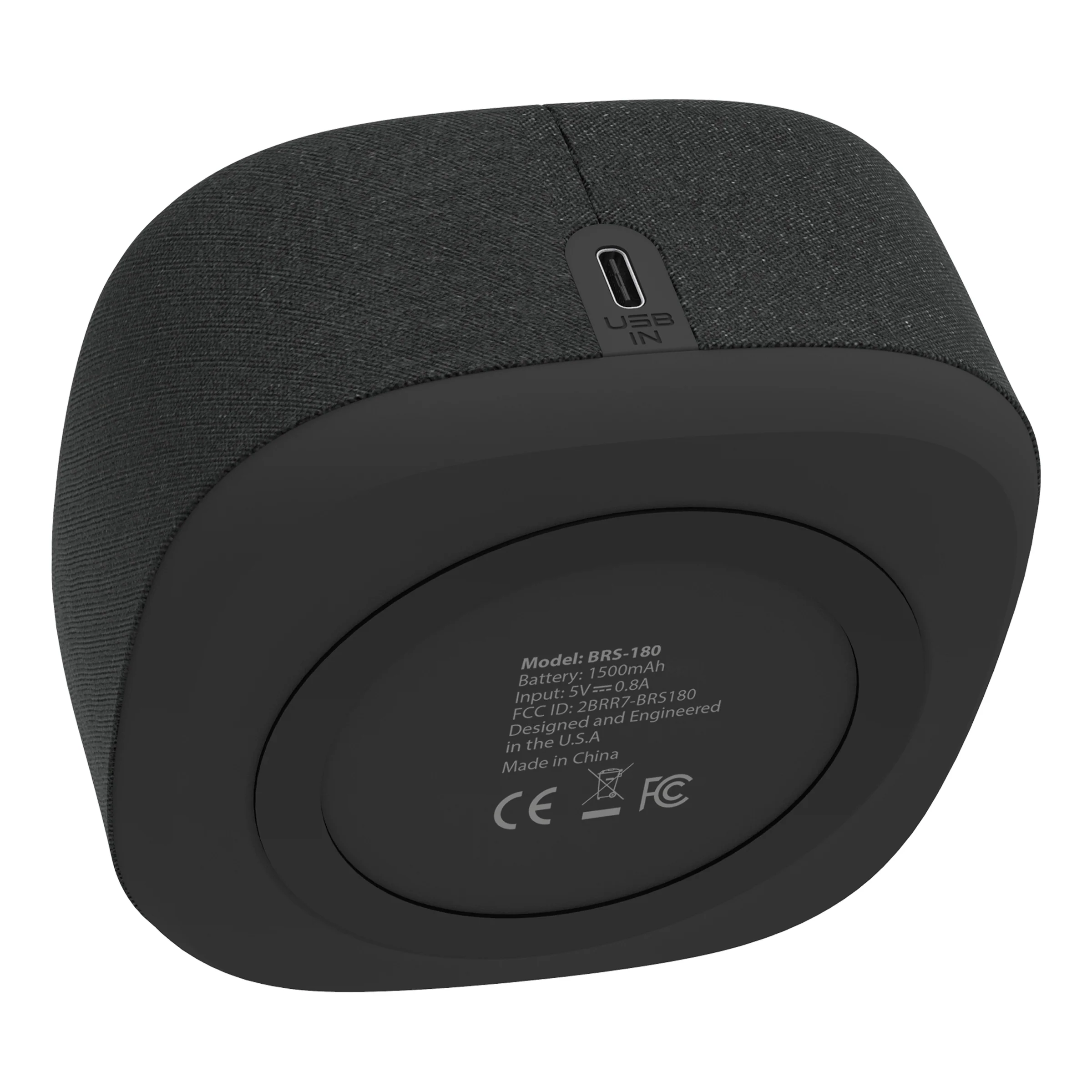 Gemini Sound BRS-180 home speaker with AI assistant button — 15 sleep sounds, 8-color RGB night light, LED clock - Image 15