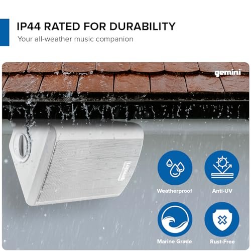 Gemini Sound portable Bluetooth speaker 5", IPX4 — for outdoor events (GHSI-W650BT) - Image 6