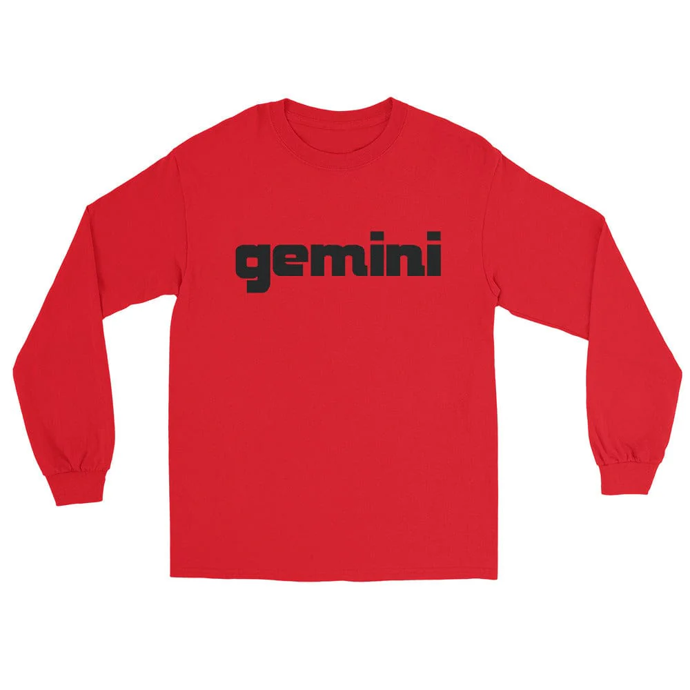 Gemini Sound Cotton Long Sleeve T-Shirt - Iconic Logo Design - Image 5
